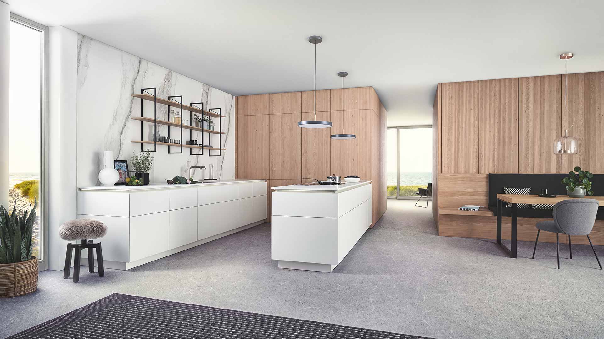 Bossa Concrete | Leicht Kitchens | Townhouse Design
